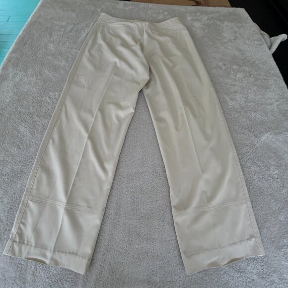 Tail Tech Womens Ivory Golf Pants High Rise Size 10, 32"x29" Custom Hemmed - Picture 7 of 13